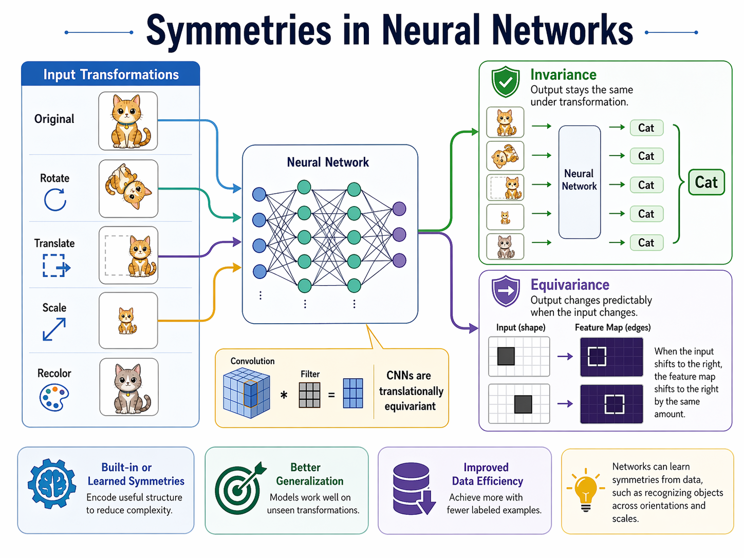 Symmetry in Neural Network